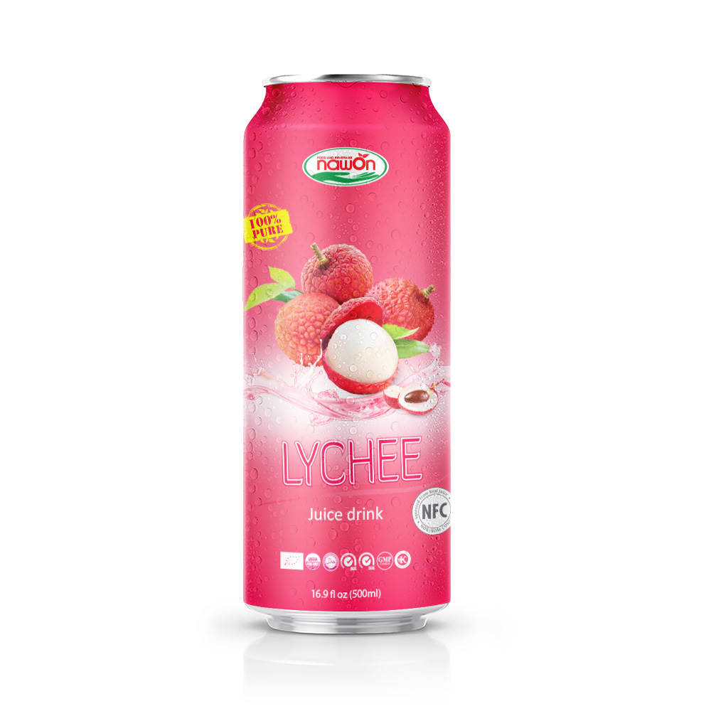 16.9 fl oz NAWON Canned Lychee Juice Drink