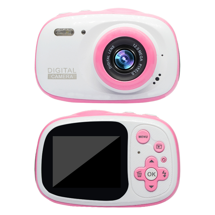 Новое поступление 2 "HD экран MP3 MP4 Подводная Водонепроницаемая цифровая камера для детей
