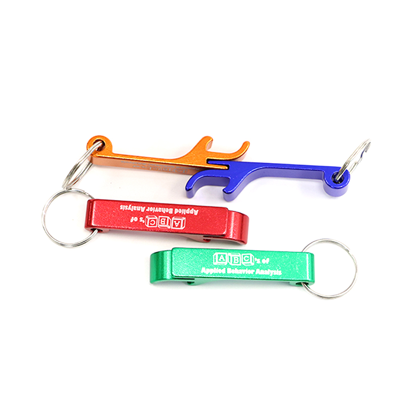 Promotional Aluminium Keychain Bottle Opener,Cheap Beer Opener With Keychain