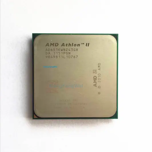 Athlon II X4 651 X4 651X X4 651K 3.0 GHz Quad-Core CPU Processor AD651KWNZ43GX / AD651XWNZ43GX Socket FM1