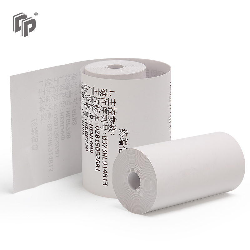POS machine usage thermal paper 80*80mm 55g for ATM banknote paper and medical thermal paper
