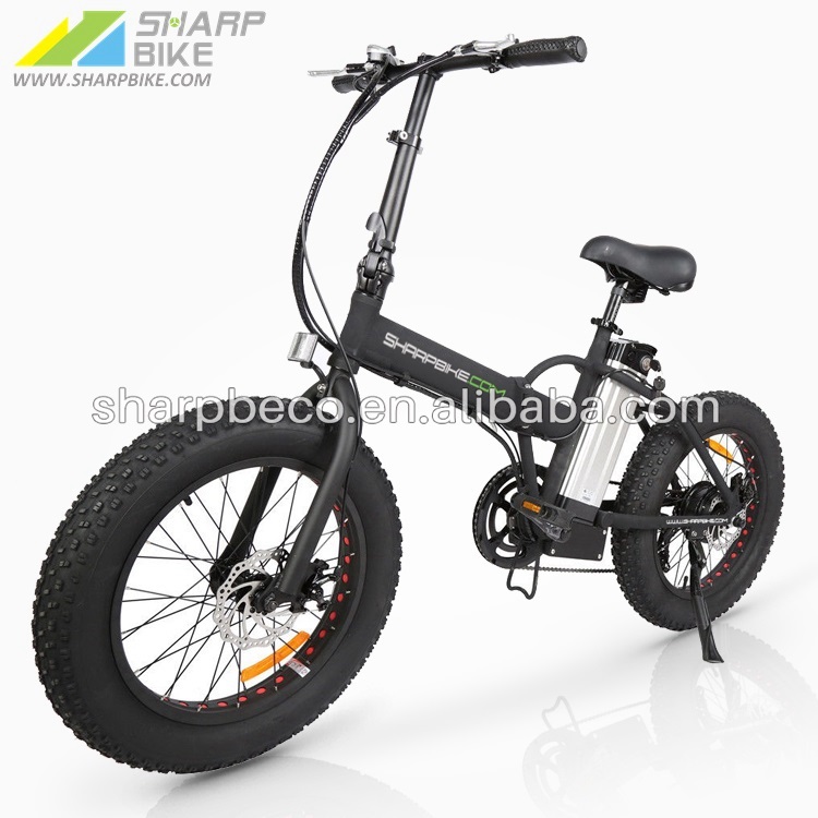 48V 1000W 20 Inch fat tire складной электрический велосипед SP20EFB-Z