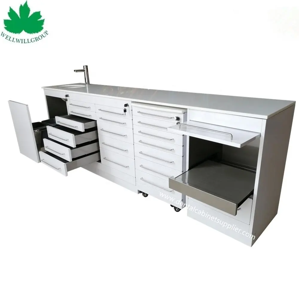 Top Quality Stainless Steel Dental Furniture Cabinet Dental Cabinet Mobile