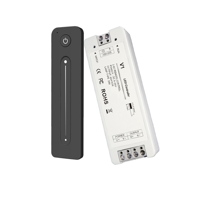 V1 + R11 12 V Беспроводная DC5V-36V постоянное напряжение led 5050 3528 полосы Диммер контроллер