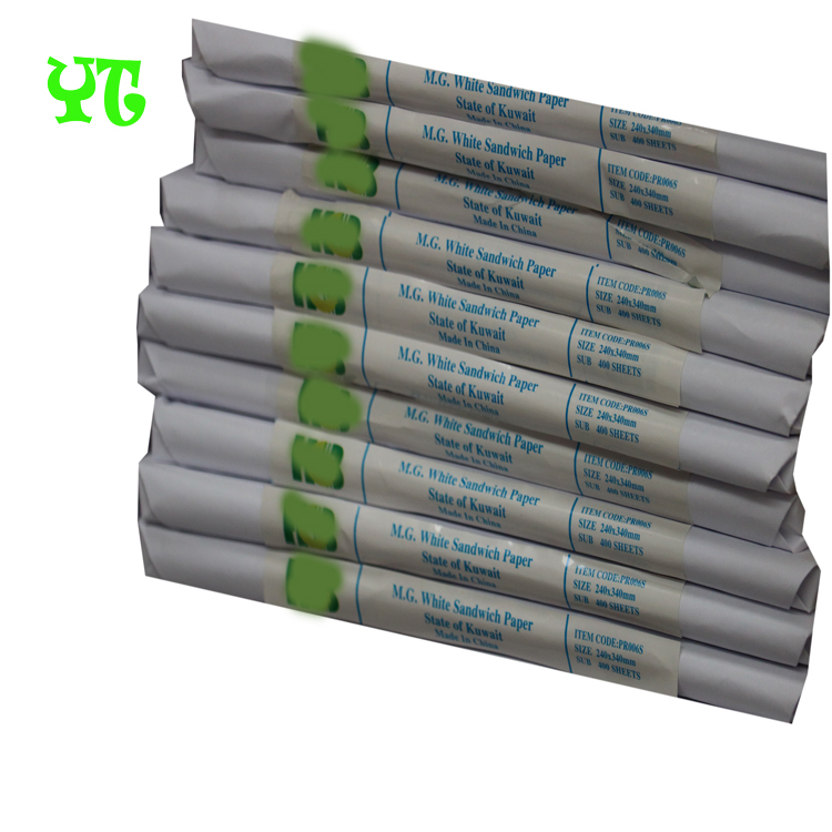 factory supply! sandwich paper for east middle market