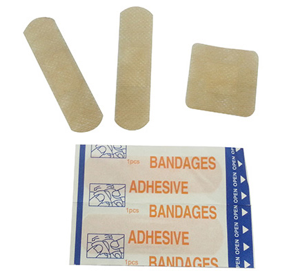 Различные размеры Spunlaced Non-woven Wound Plaster Wound Care Band-Aid клейкая повязка