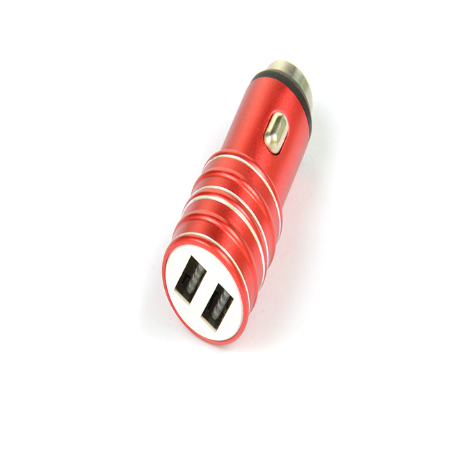 Автомобильное зарядное устройство с двумя портами usb для мобильного телефона