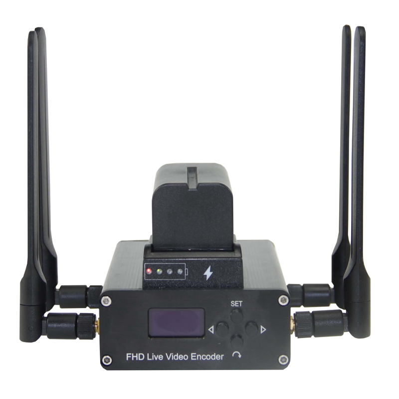 Кодировщик Unisheen H.265 H.264 2,4G 5,8G wifi Трансмиссия obs vmix youtube facebook кодировщик ip rtmp прямая трансляция