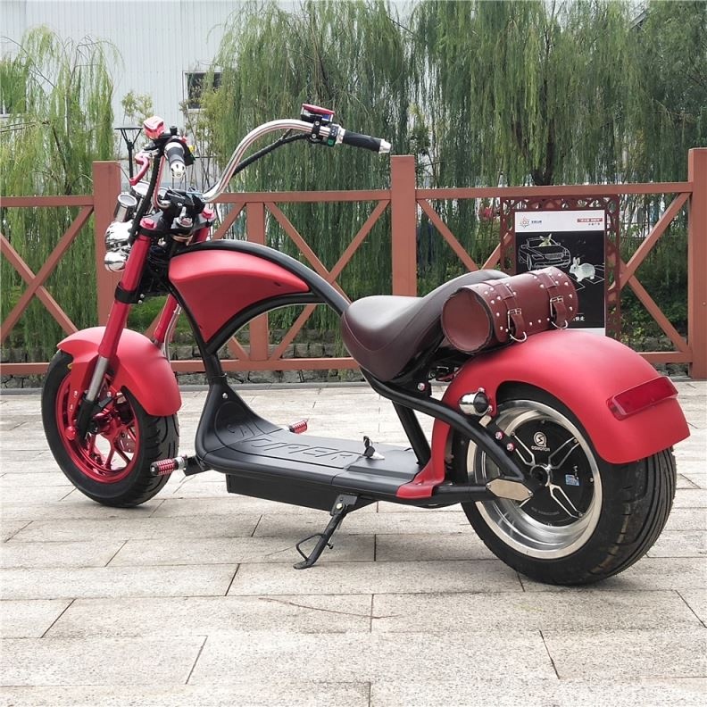 2000W стальная рама двухколесные электрические скутеры с батарея Съемная измельчитель рамка с толстыми покрышками Электрический мотоцикл скутеров Citycoco городской велосипед