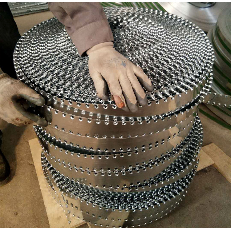 No nail wooden box steel strip