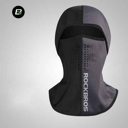 ROCKBROS BicycleThermal флис Лыжная маска сноуборд капюшон полный уход за кожей лица крышка шарфы Велоспорт уход за кожей лица маска Открытый