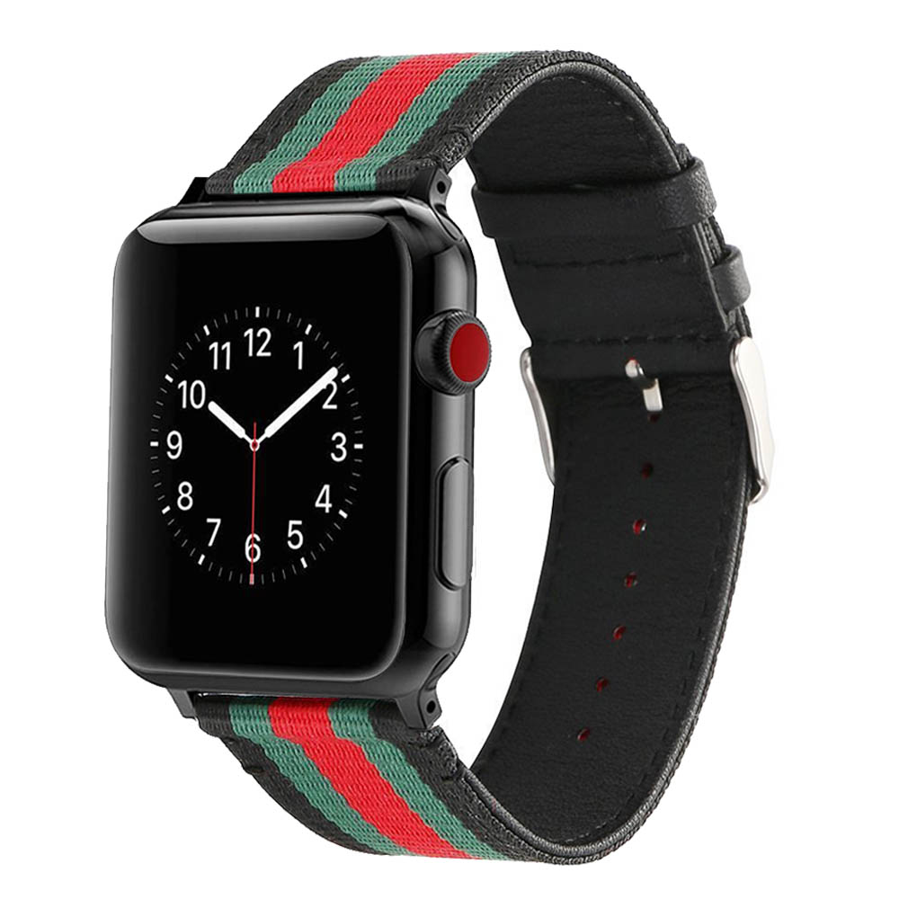 Для Ремешка apple watch, нейлоновые ремешки из натуральной кожи для умных часов