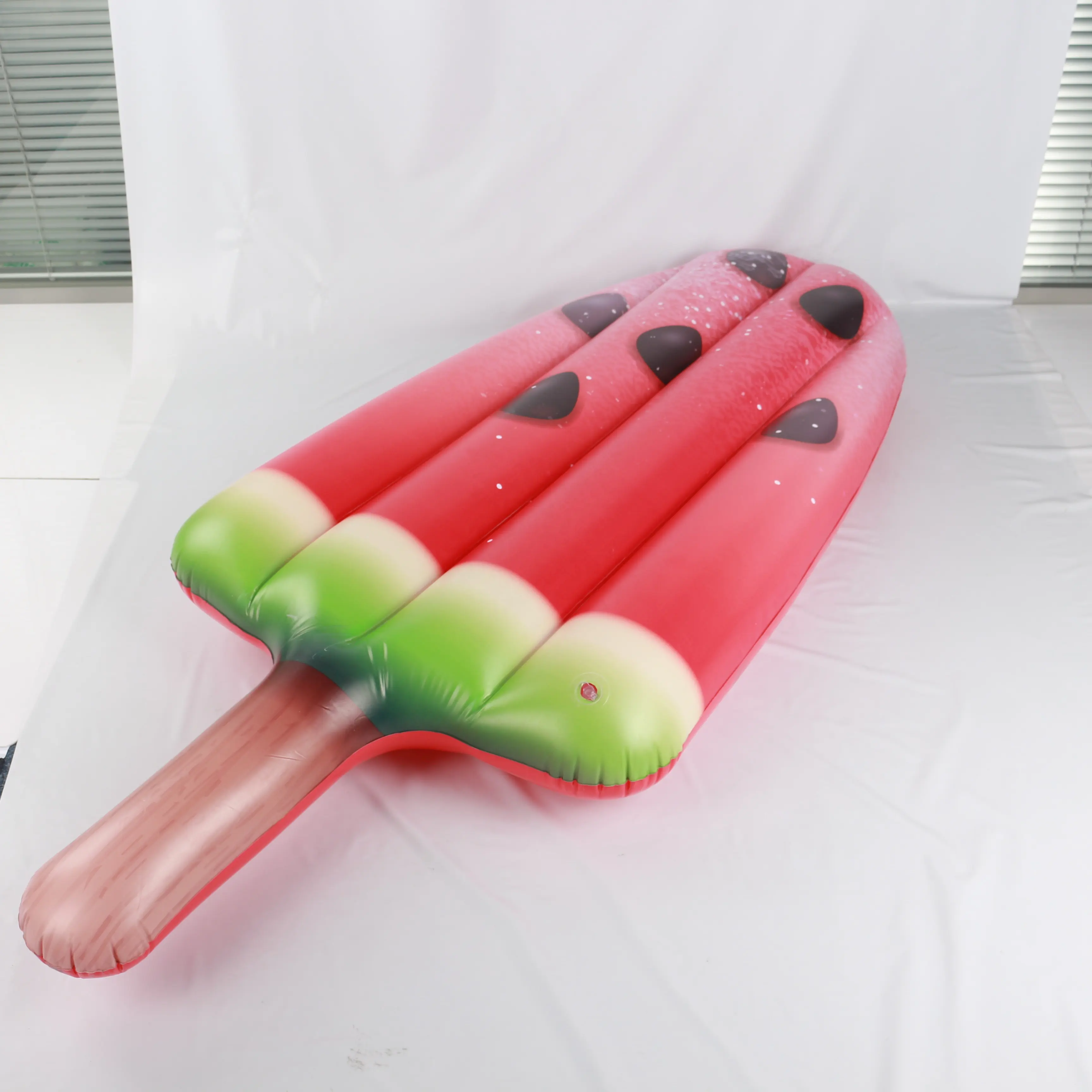 cheap pvc inflatable watermelon popsicle pool float party pool mat for sale