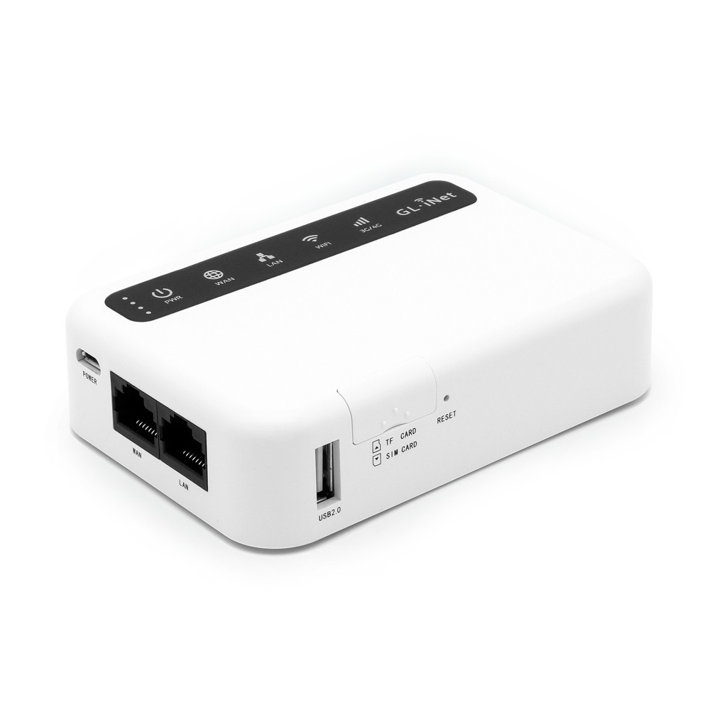GL-inet Openwrt 3G 4G Мини-ПК Wi-Fi роутер 4G LTE умный Wi-Fi роутер для Sim-карты
