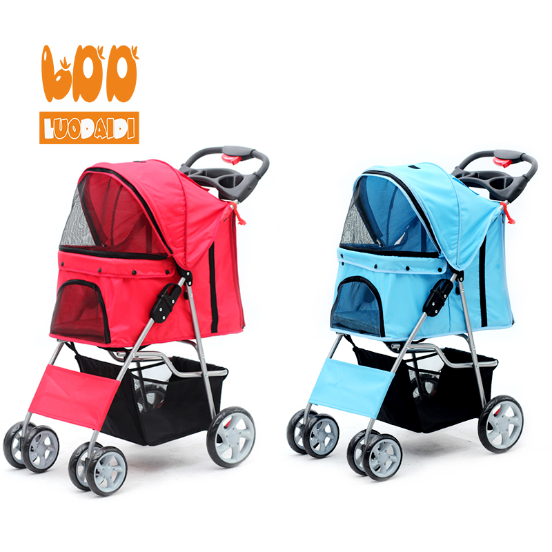 Оптовая поставка для домашних животных заводская pet stroler бренд ПЭТ коляски