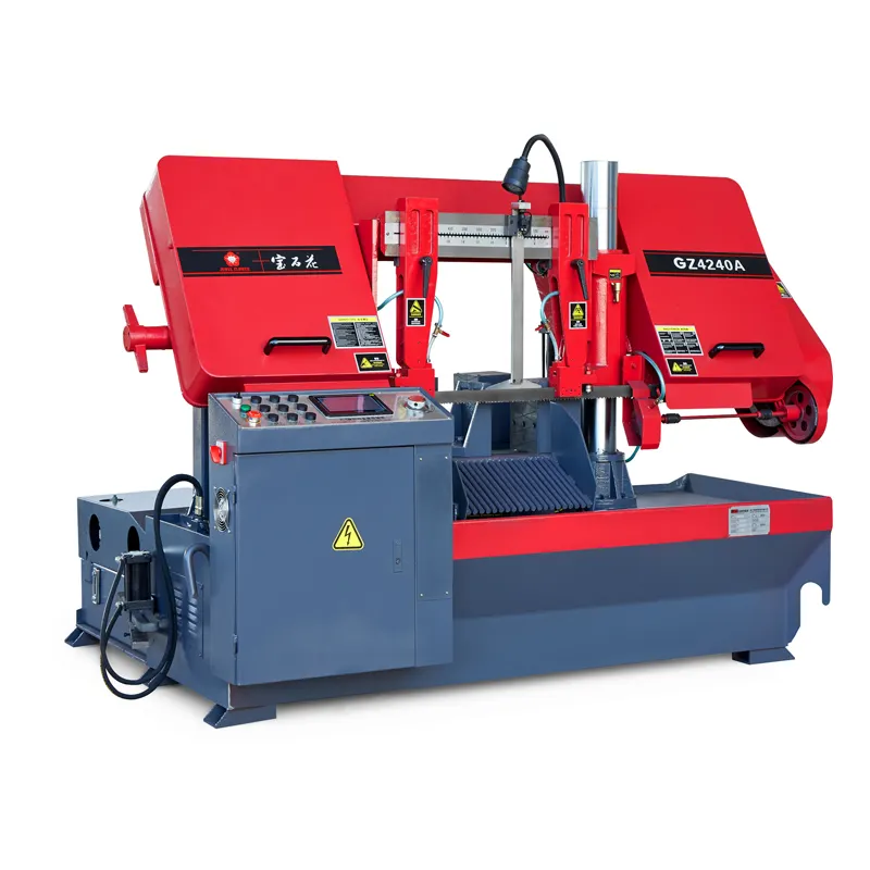 Machine Manufacturers Automatic Easy Operation Metal Cutting Industrial Band Saw Machine Cutting Metal Exported Worldwide GZ4240