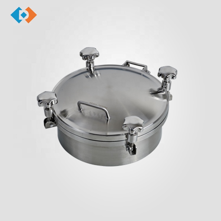 Круглая крышка люка из нержавеющей стали SS304