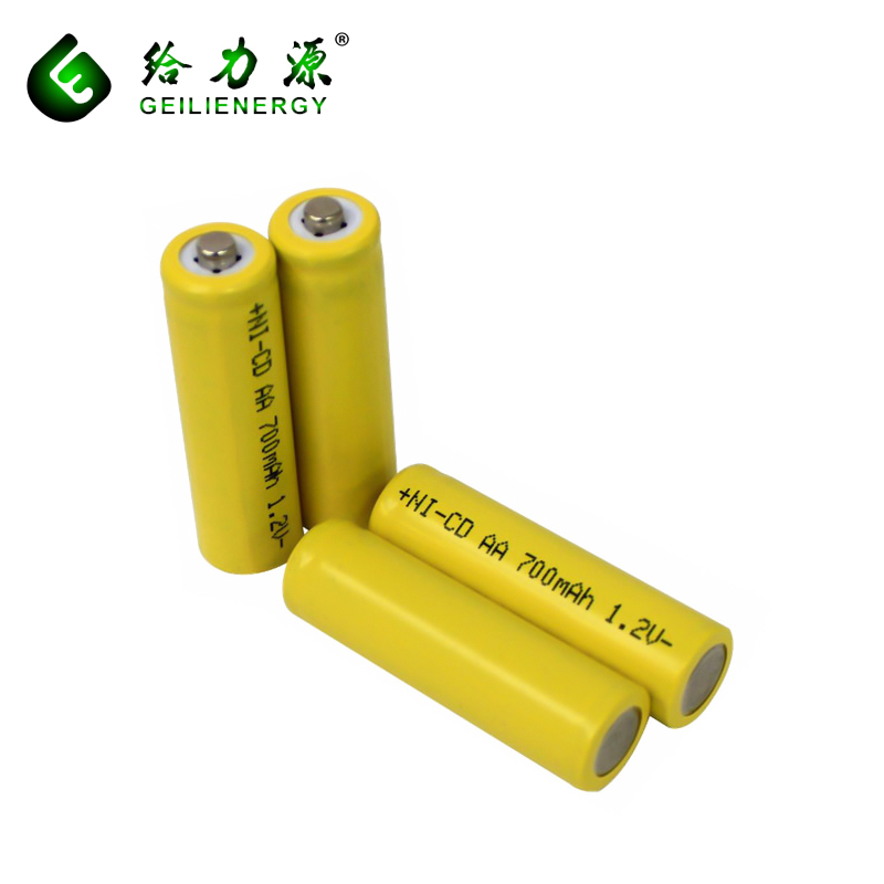 Заводская цена NiCD AA 700mAh 1,2 V аккумуляторная батарея