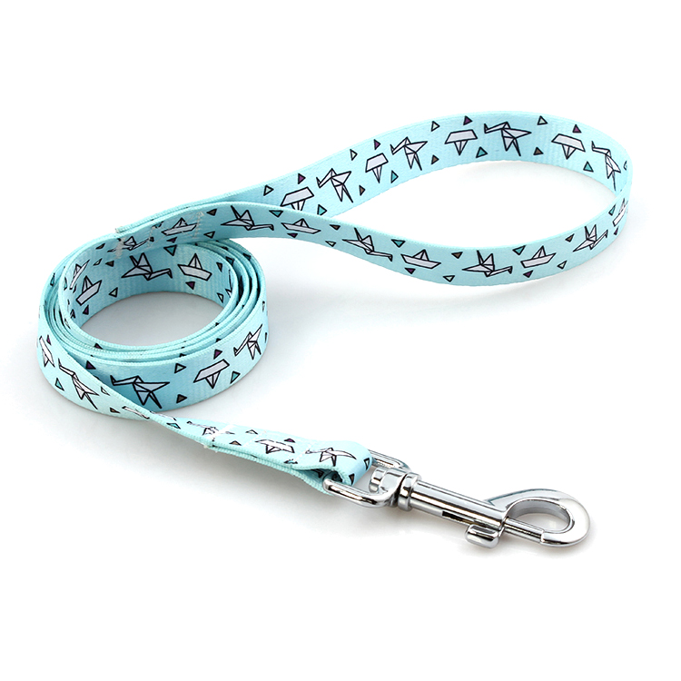 Wholesale sublimation polyester custom dog leash