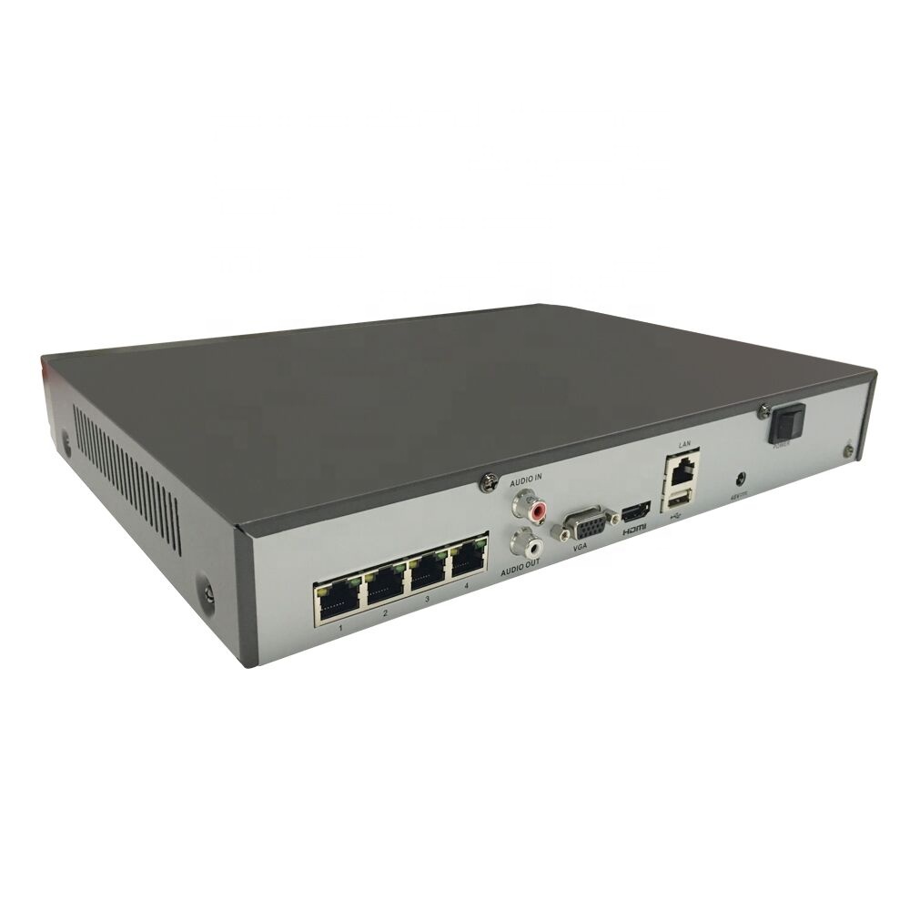 4 канала POE NVR Plug & Play 4K H.265 DS-7604NI-K1/4P для ip-камеры