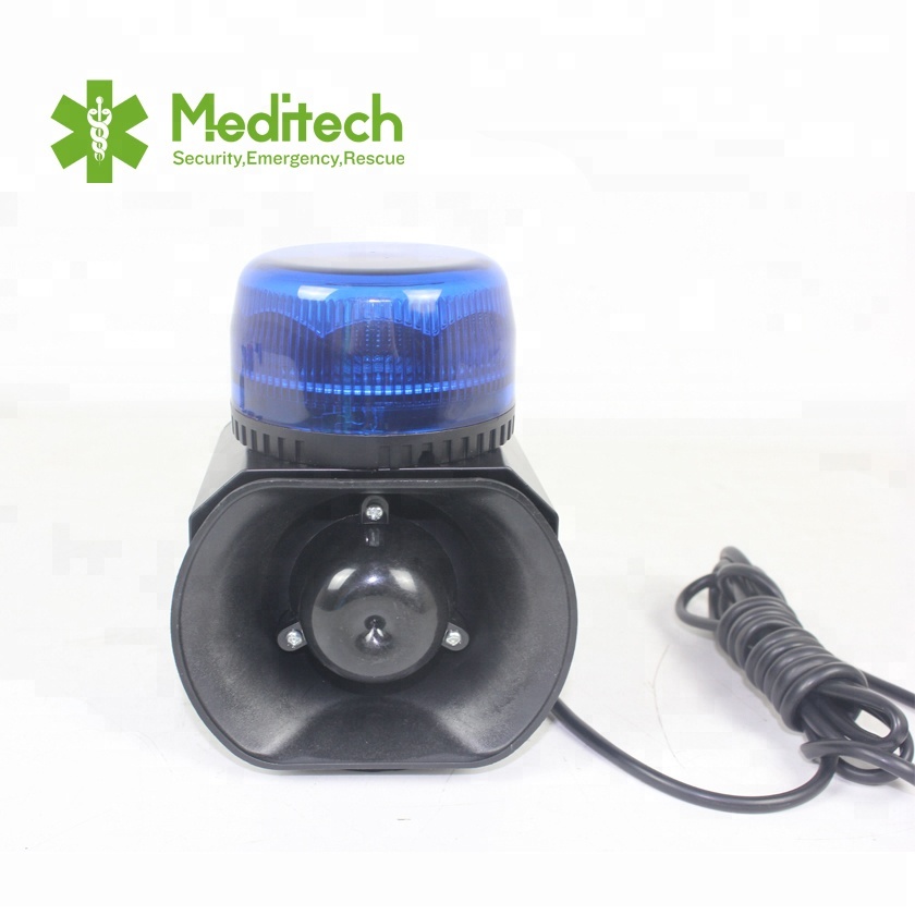 Meditech MT-MS03 гудок для мотоцикла с 20-ваттным динамиком светодио дный светодиодным предупреждающим маяком