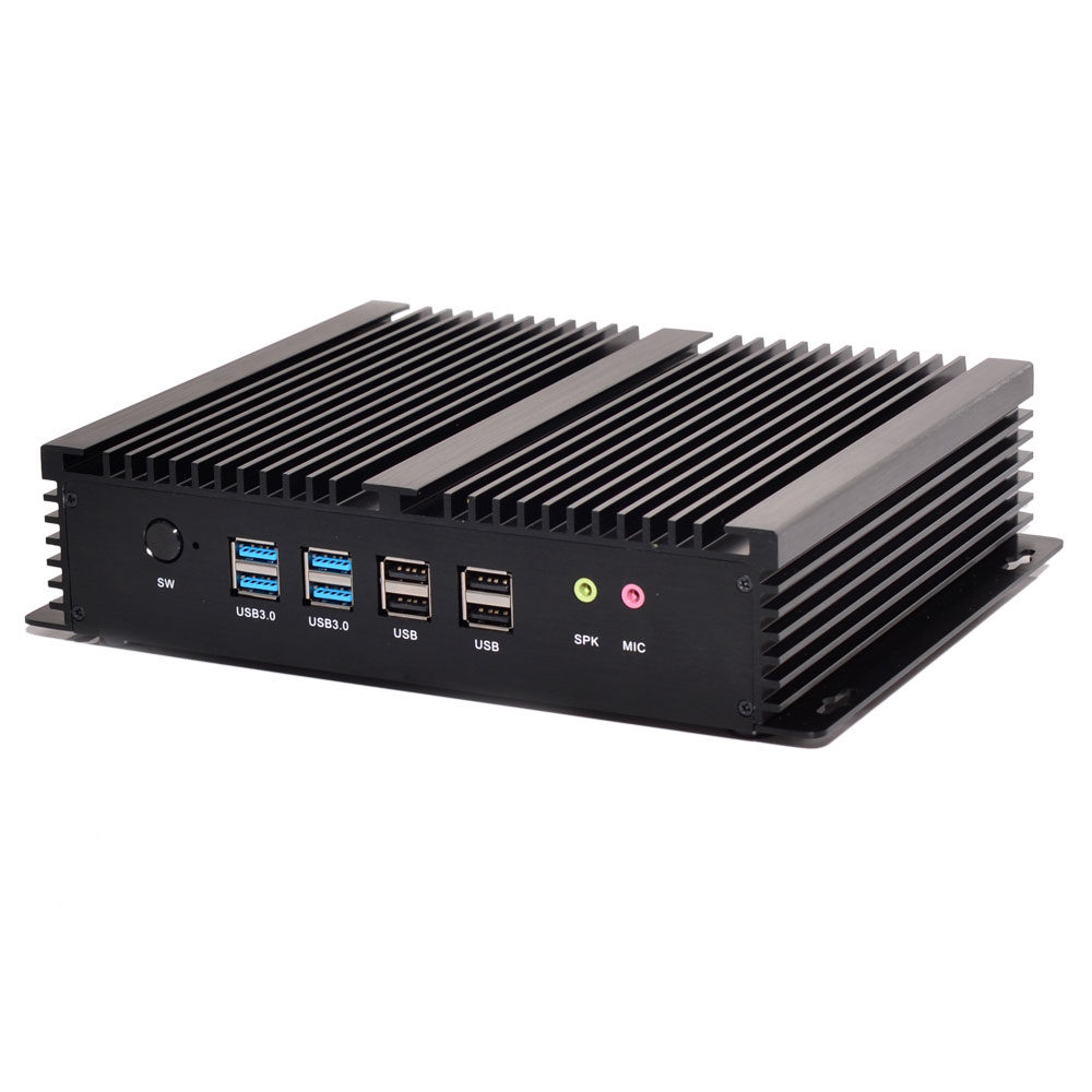 Eglobal встроенный компьютер с двухъядерным процессором Core i3-4005U DDR3L безвентиляторный промышленный ПК 6 * COM промышленный Мини ПК 2 * Linux pc