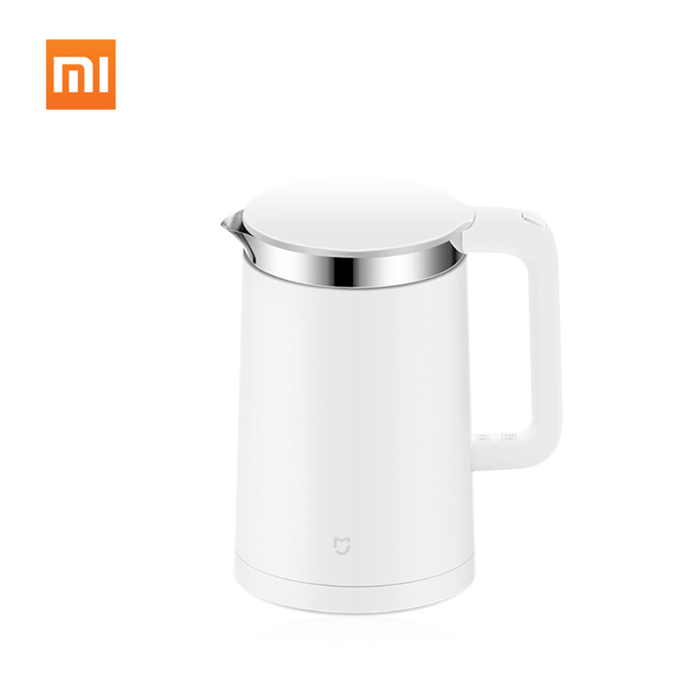 Оригинальный Xiaomi Mijia Электрический чайник 1.5L • Автоматическое отключение питания Защита Xiaomi Smart чайник для воды
