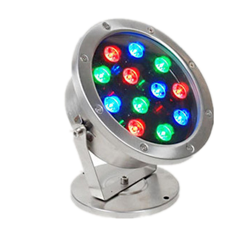12/24 V 24 W RGB led свет фонтана/IP68 RGB светодиодные подводные фонари