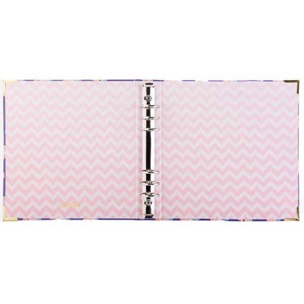 Пользовательские Печатные кольцо binder PU кожаный чехол фотоальбом