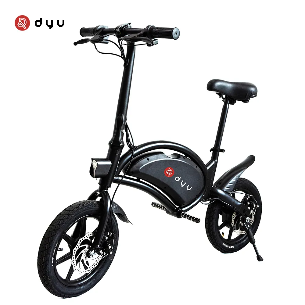 2021 DYU D3F 14 дюймов маленький колесный портативный складной электрический скутер велосипед