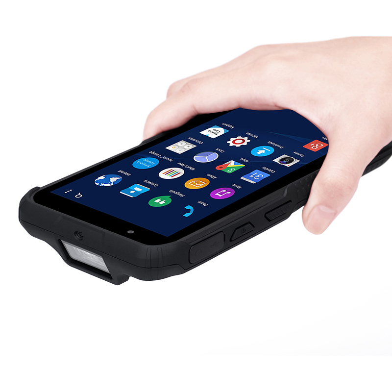 6inch Quad Core PDA NFC 1D 2D Barcode Scanner PDA 3G 4G LTE Rugged Mobile Phone Rugged Infrared Ray Handheld Computer