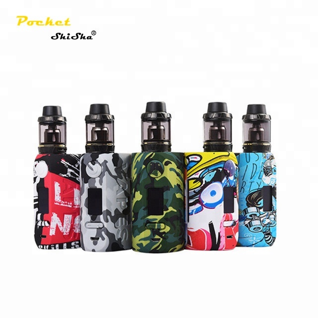 Начальный комплект Vapor storm Puma box mod с испарителем 200 Вт, аккумуляторы 18650, вейп box mod