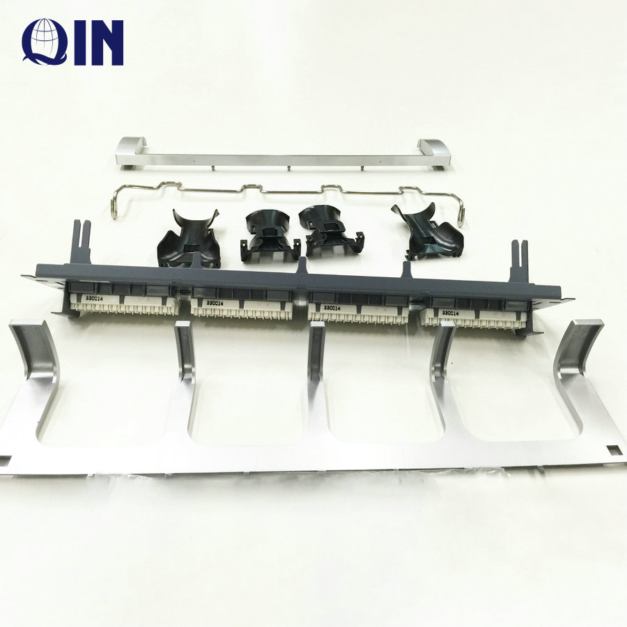 OEM Commscope Cat6 UTP 24 порты и разъёмы патч панель новая модель 19 дюймов UTP 1U стойку патч панель с Кабельный менеджер