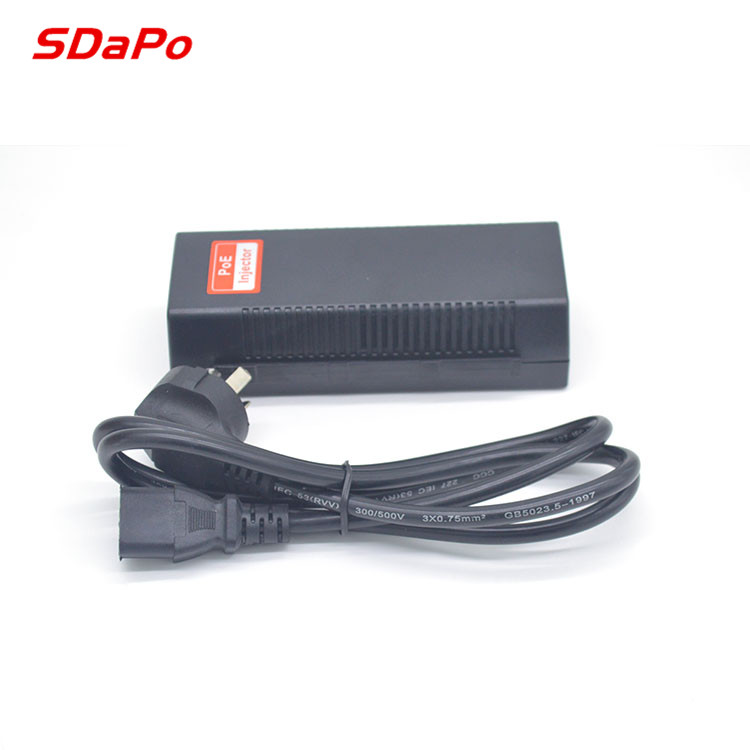 SDAPO PSE802G IEEE802.3at Gigabit 52 В в POE инжектор