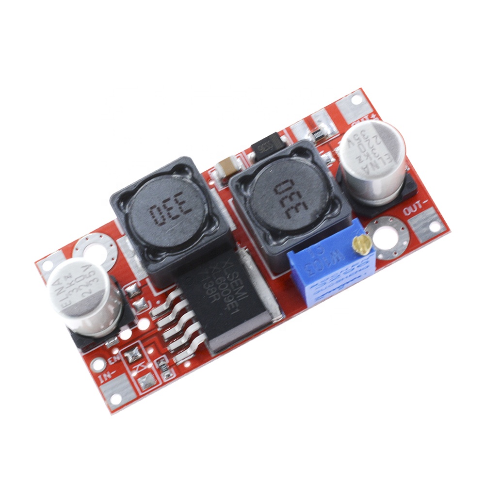 XL6009 DC-DC шаг вверх-вниз Boost Бэк Модуль питания 3,8-32 V до 1,25-35 V солнечный регулятор напряжения преобразователь заменить LM2577