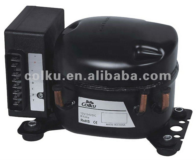 R134a 12v/24v dc компрессор холодильника 12v