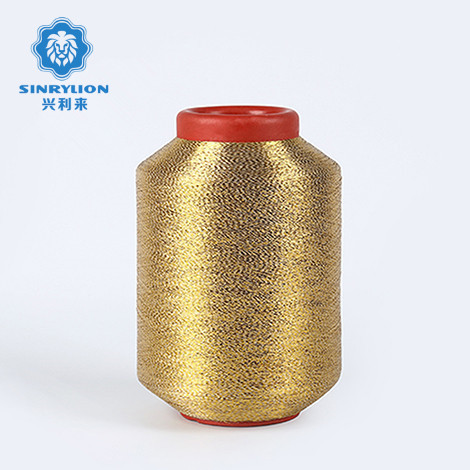 Металлическая декоративная пряжа для украшения типа TRB Gold MH