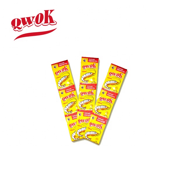 Qwok в наличии, порошок 10 г, Халяль, креветка, приправа, бульон, порошок