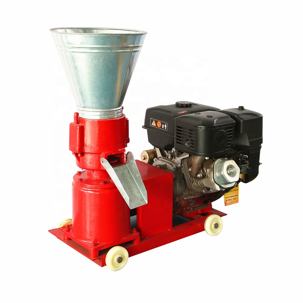 7.5hp бензиновый двигатель, мельница для древесных и кормовых гранул, одобренная CE