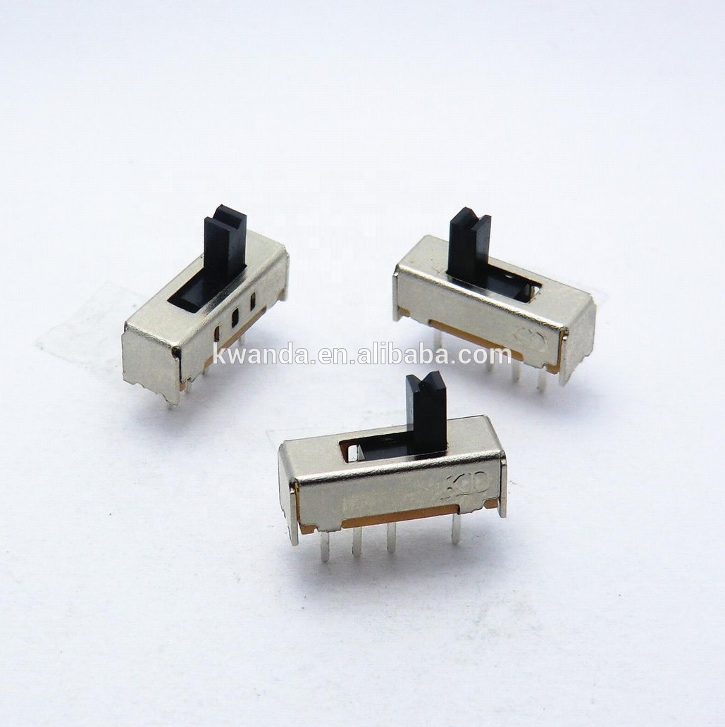 1 полюс микро электрический вертикальный мгно 4-контактный мини Ide/SATA 3 Way ползунковый переключатель
