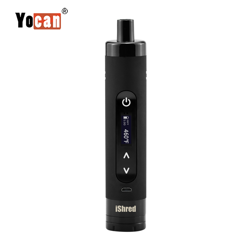 Best Dry Vaporizers Yocan iShred Portable Herbal Vaporizer.