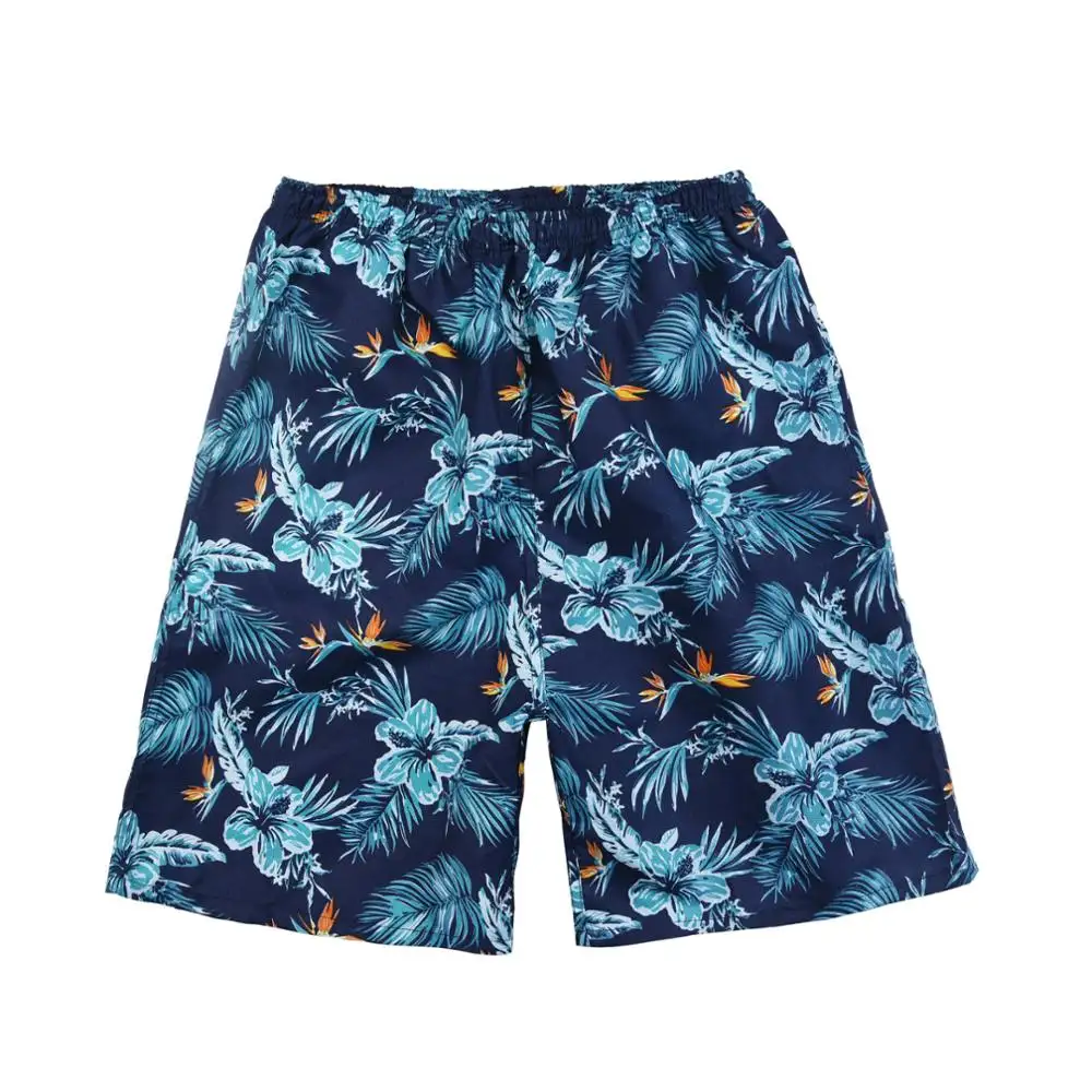 custom 100% polyester digital print high quality men waterproof swimming shorts board shorts