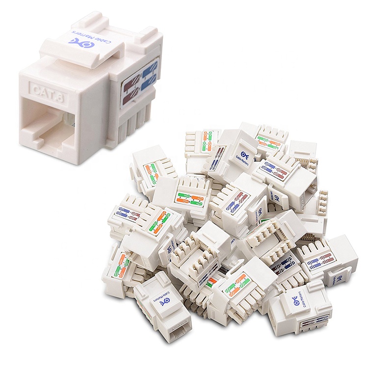 Лучшее качество, рекламная сеть Rj45, модульный разъем Cat6 Rj45, гнездовой разъем Keystone