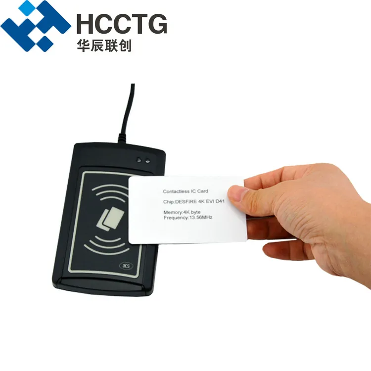 Access Control Smart Card RFID USB Reader With Buzzer ACR1281U-C8