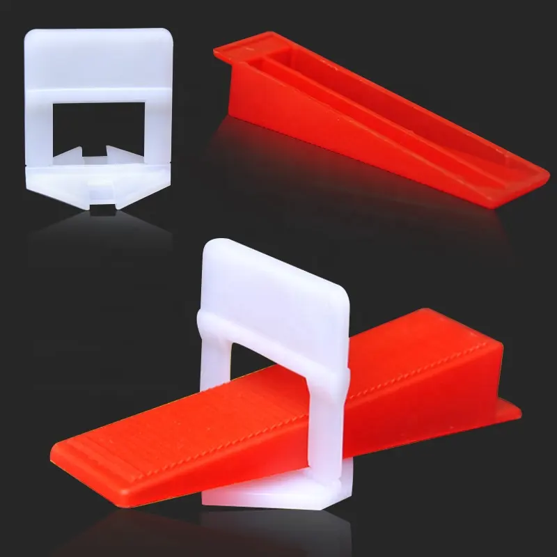 Plastic tile leveling system / clips and wedges ceramic tile leveling /install tools tile leveling system spacer