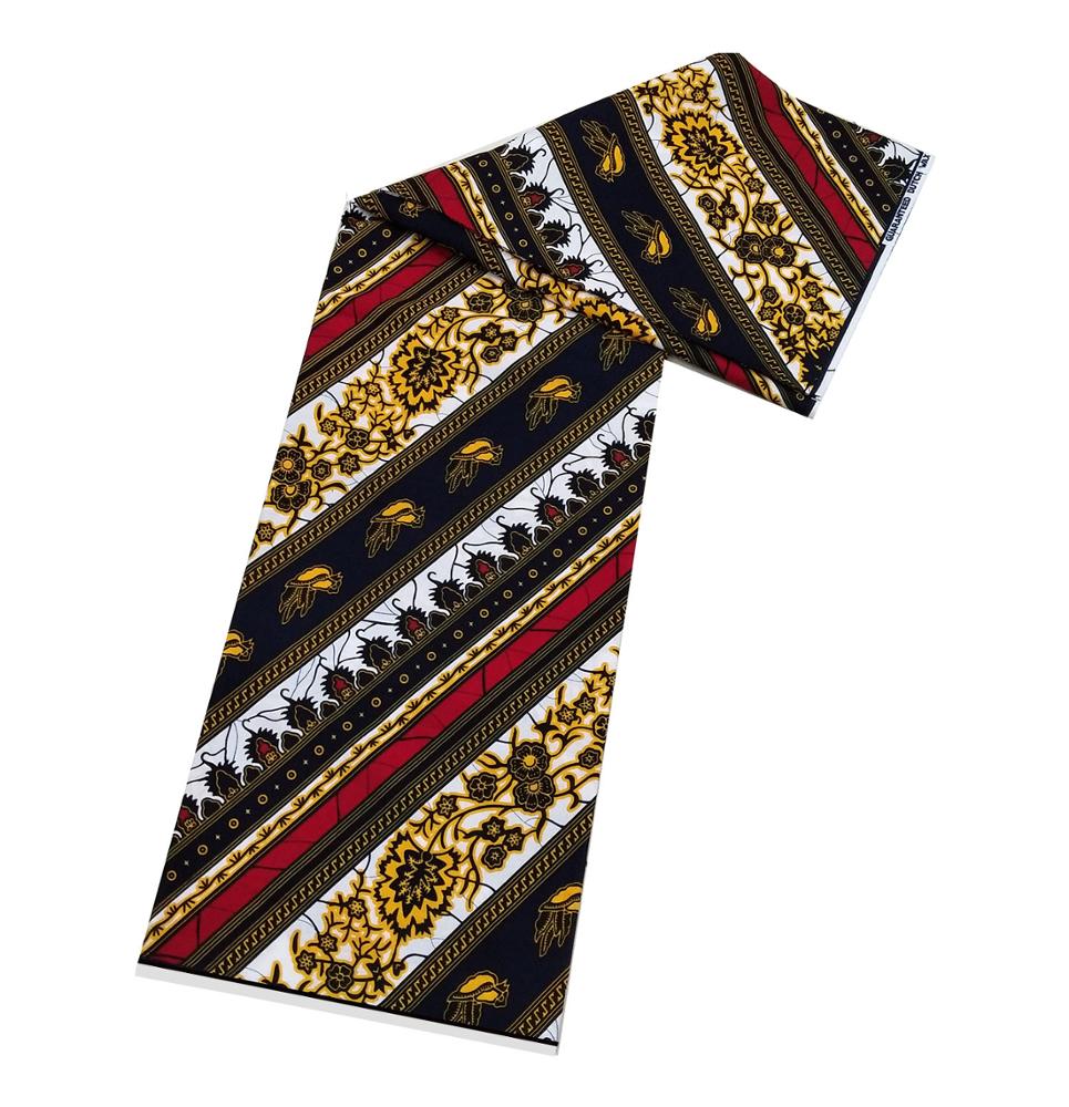 2019 Hot sale african wax prints fabric 100% cotton wax printed fabric for african woman