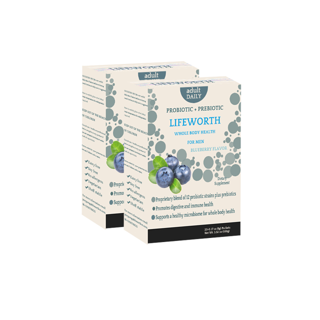 Человеческий пробиотик Lifeworth со вкусом черники