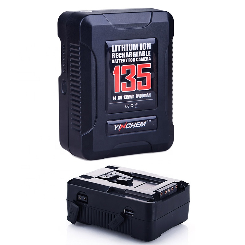 9400mAH V-Lock Mount 135W небольшая батарея для камеры V Mount Plate