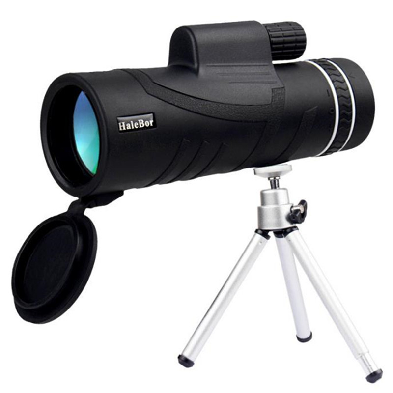 Оптовая продажа Монокуляр 40x55 мощный телескоп HD зум оптический Spyglass lll свет ночного видения военный HD Профессиональная Охота