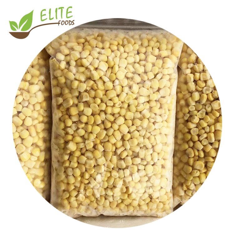 Новый сезон iqf замороженные сладкий желтый Кукуруза cob ядра
